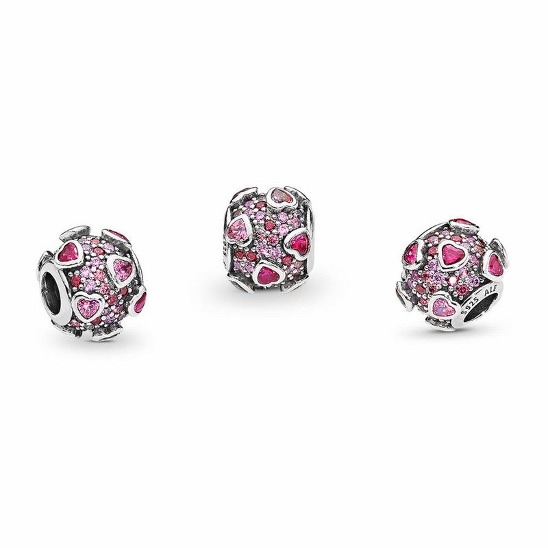 Pandora Explosion of Love Charm NZ, Sterling Silver (540387-PDQ)